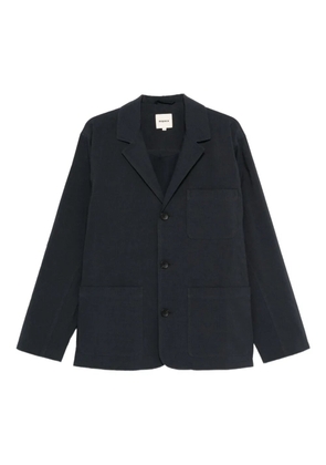 noyoco Nairo three-button patch-pocket jacket - Blue