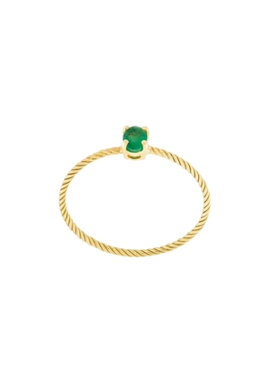 Wouters & Hendrix Gold twisted design ring