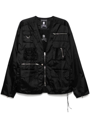Mastermind World skull-print jacket - Black