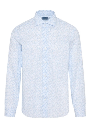 Barba printed shirt - Blue