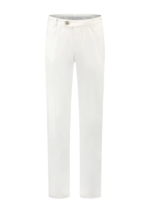 Richard J. Brown logo-patch trousers - White