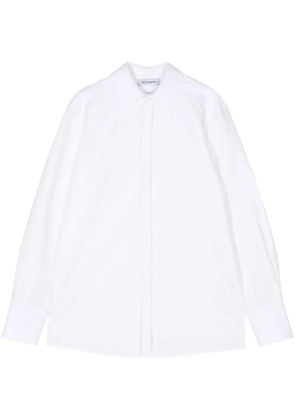Dice Kayek pointed-collar cotton shirt - White