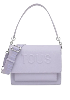 TOUS embossed-logo tote bag - Purple