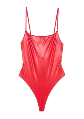 Maison Close Splash one-piece swimsuit - Red