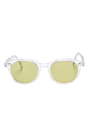 Family Affair Vicente Crystal round sunglasses - White