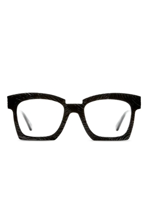 Kuboraum K5 square-frame glasses - Silver