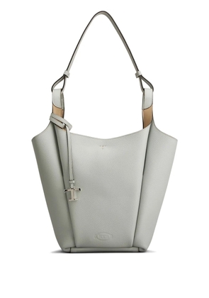 Tod's small leather bucket bag - Grey