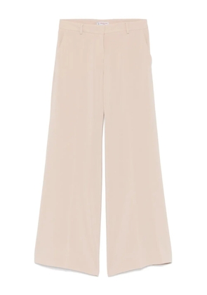 Alberto Biani crepe palazzo pants - Neutrals