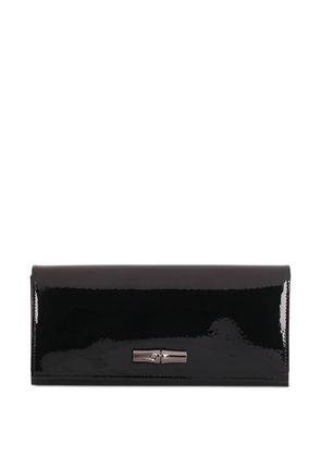 Longchamp flap wallet - Black