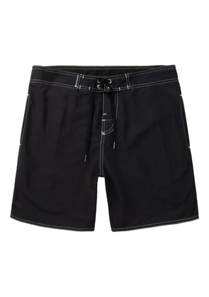 Osklen contrast-stitching shorts - Black