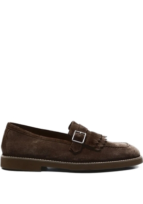 Doucal's tassel monk shoes - Brown