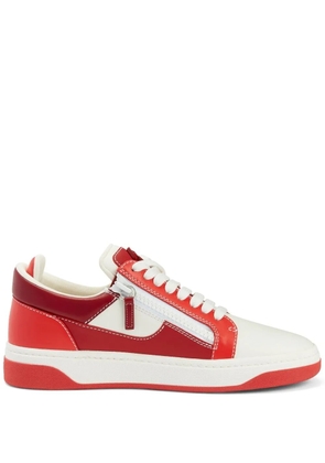 Giuseppe Zanotti GZ94 double-zip low-top sneakers - White