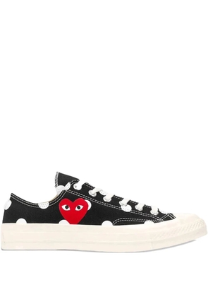Comme Des Garçons Play x Converse Polka Dot Red Heart sneakers - Black