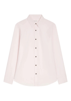 DRIES VAN NOTEN long-sleeves cotton shirt - Pink