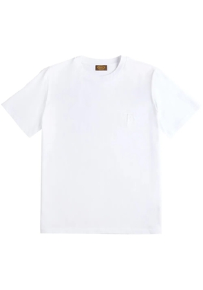 Tod's logo-embroidered cotton T-shirt - White