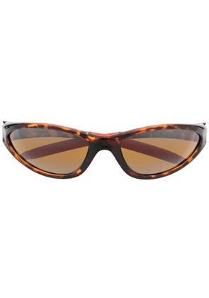 Marine Serre x Vuarnet Injected Visionizer sunglasses - Orange