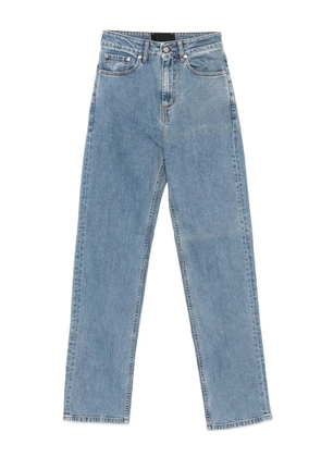 MEDEEA high-waisted straight-leg jeans - Blue