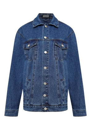 Amapô button-fastening denim jacket - Blue