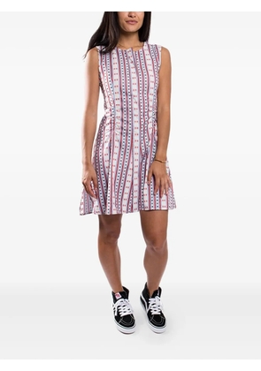 Carven striped sleeveless flared dress - Multicolour