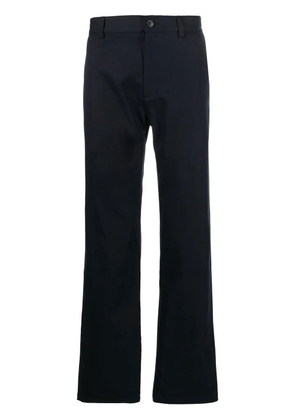 A.P.C. mid-rise straight-leg trousers - Blue