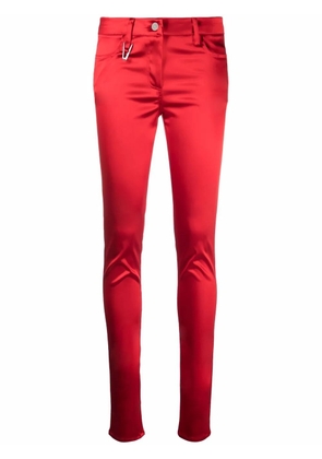 1017 ALYX 9SM Deville zip detail trousers - Red