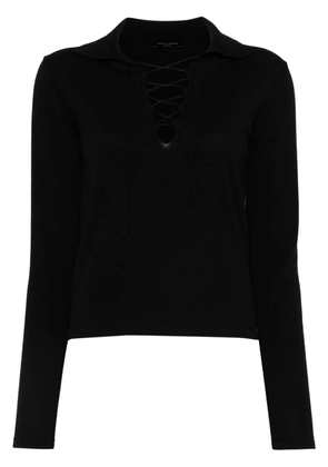 Roberto Collina knitted top - Black