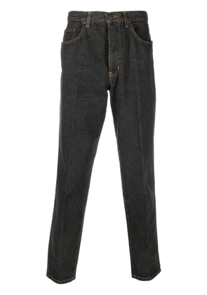 Moschino Pre-Owned 1990s tapered-leg jeans - Grey