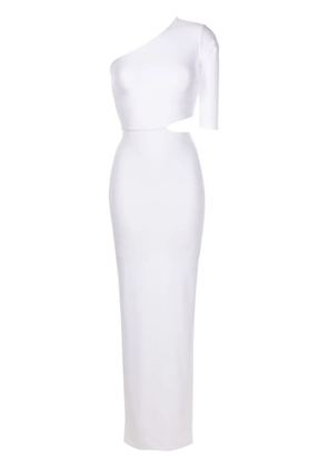 Lethicia Bronstein Sophia cut-out gown - White