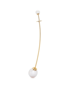 BEATRIZ PALACIOS Floating Pearl single earring - Gold