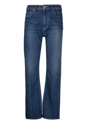 Tu es mon Tresor high-waisted flared jeans - Blue