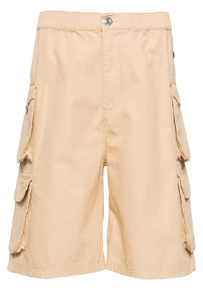 Les Benjamins cotton-ripstop cargo shorts - Brown