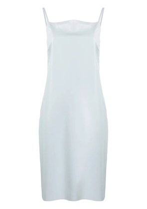 Kwaidan Editions spaghetti straps shift dress - Blue