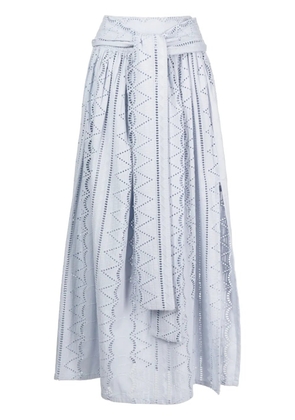 Evarae Kyla flared skirt - Blue