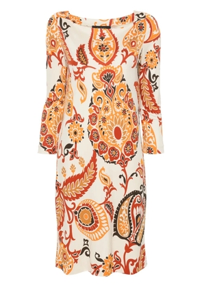 Gucci Pre-Owned paisley-print dress - Neutrals