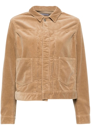 Tu es mon Tresor The Emerald corduroy jacket - Neutrals