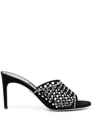 René Caovilla 90mm Ginger sandals - Black