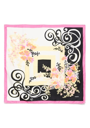 Versace Pre-Owned 1990s silk scarf - Black