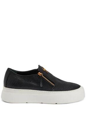 Giuseppe Zanotti GZ Mike Zip low-top sneakers - Black