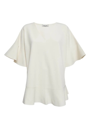 Valentino Garavani Pre-Owned ruffled peplum top - White