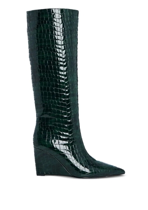 Retrofete Natassa wedge boots - Green