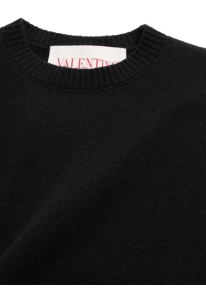 Valentino Garavani wool-mohair sweater - Black