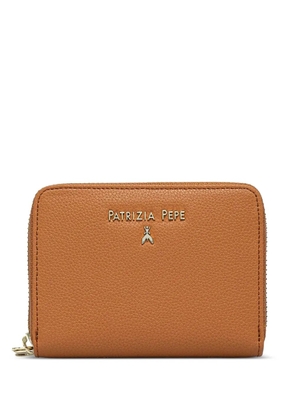 Patrizia Pepe leather wallet - Orange