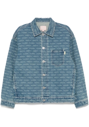 BAPY BY *A BATHING APE® monogram denim jacket - Blue