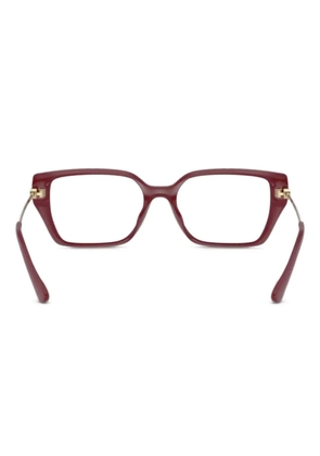 Michael Kors Crete square-frame glasses - Red