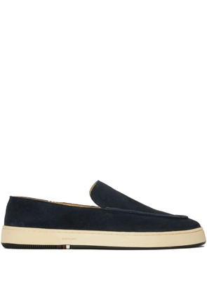 Osklen Soho Soft Moc suede loafers - Blue
