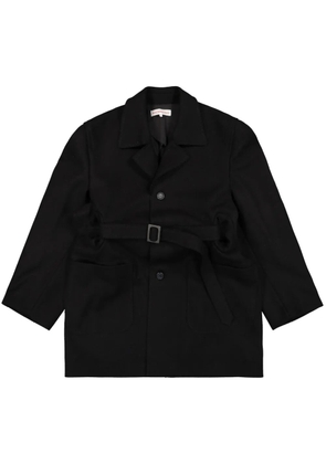 Walter Van Beirendonck Tunnel coat - Black