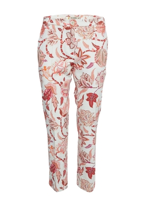 Etro Pre-Owned floral-print trousers - Red