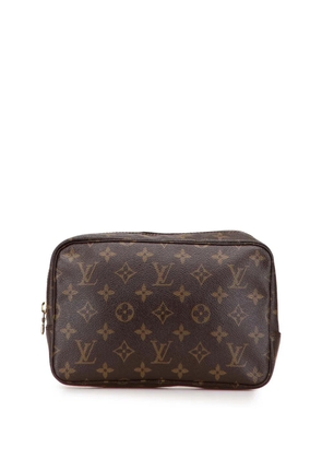 Louis Vuitton Pre-Owned 1987 Monogram Trousse Toilette 23 clutch bag - Brown