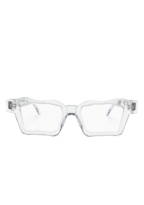 Kuboraum rectangle-frame glasses - Neutrals