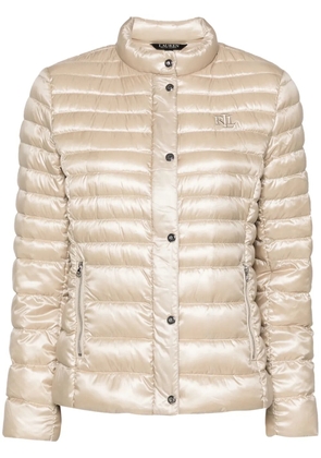 Lauren Ralph Lauren mock-neck down jacket - Neutrals
